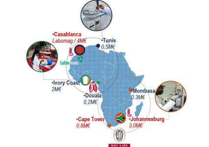 bureau veritas african laboratory network maps