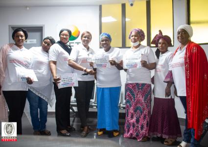 Women of Bureau Veritas in Mali and recipients